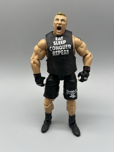 Wwe brock lesnar mattel elite - mattel,