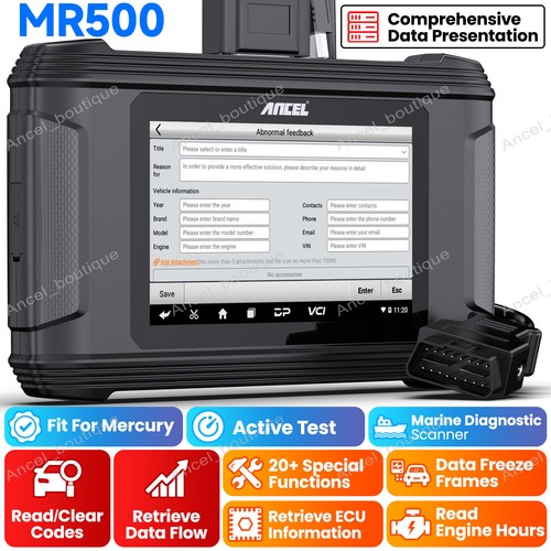 Ancel mr500 marine scan - scan, tool