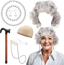 Set costume vecchia signora - , 7