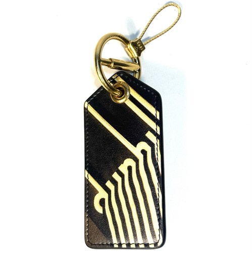 Dunhill portachiavi pelle - dunhill,