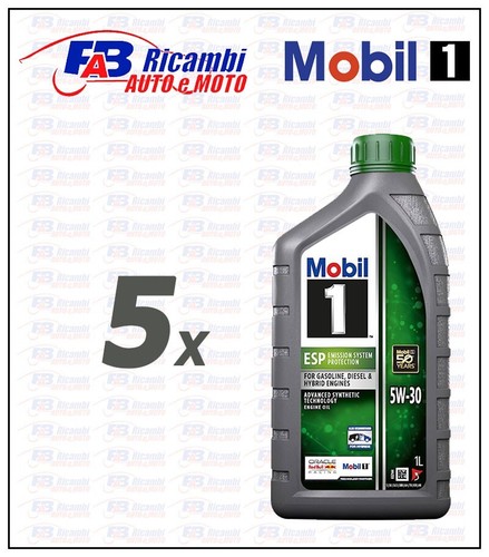 Litri 5lt olio motore mobil - litri,