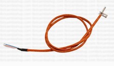 SONDA FUMI TERMICA CON FLANGIA E GUAINA EXTRAFLAME 002000564 PER STUFE A PELLET