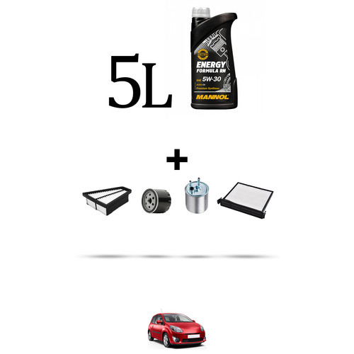Hoffcar kit tagliando filtri - kit, 4