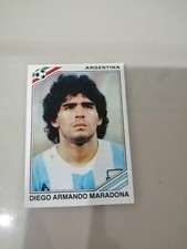 Figurina Diego Armando Maradona album Mexico '86 n.84 adesiva leggi descrizione 