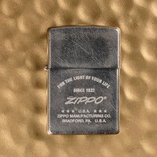 Zippo Feuerzeug Original Sammlerstück Vintage Look Lighter Feuer Wolfgang Serie