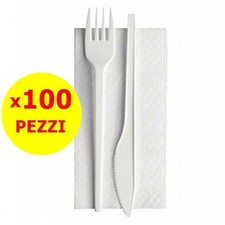 BIS POSATE MONOUSO IN PLASTICA