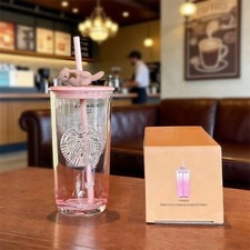 Tazza di paglia di vetro