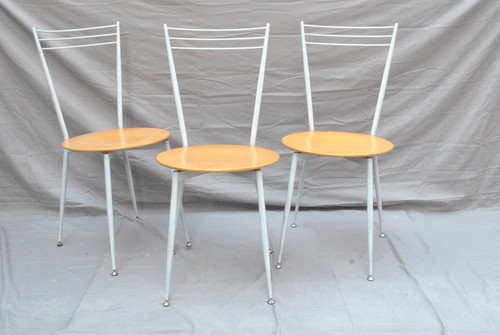 Sedie vintage ferro legno - sedie,