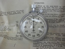 CRONOMETRO per gare AGAT 18 JEWELS KRASNIKOF istruz.+scatola in legno originale