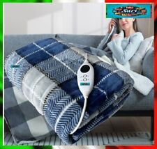 Termocoperta Plaid Scaldasonno Caldoplaid Scaldaletto 160x130 relax sul divano