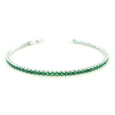 BRACCIALE TENNIS ARGENTO 925