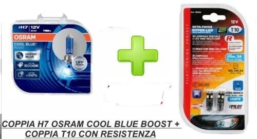 Coppia lampade osram - h7, cool