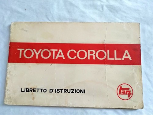 Toyota corolla libretto - toyota,