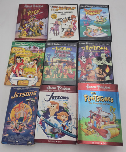 Hanna barbera dvd vhs lot - dvd, of