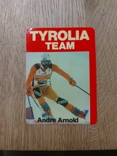 ADESIVO anni 70/80 - SCI TYROLIA ANDRE ARNOLD
