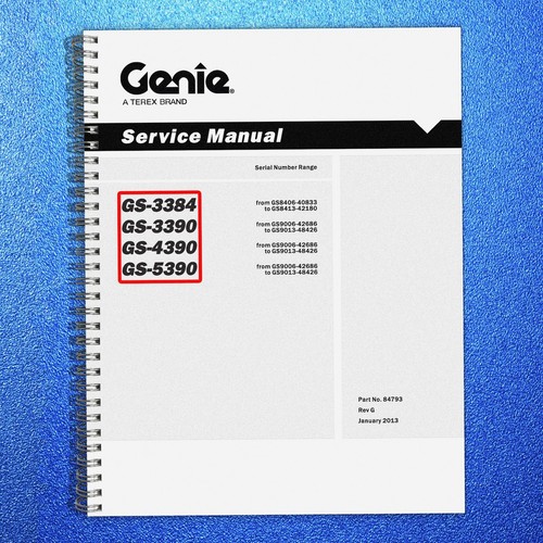 Genie 90 scissor lift - gs-84,
