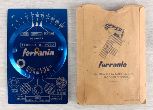 Ferrania tabella posa - ferrania,