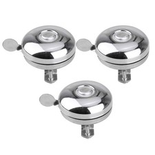  3pcs accessorio bici classica campana bicicletta retrò manubrio in metallo