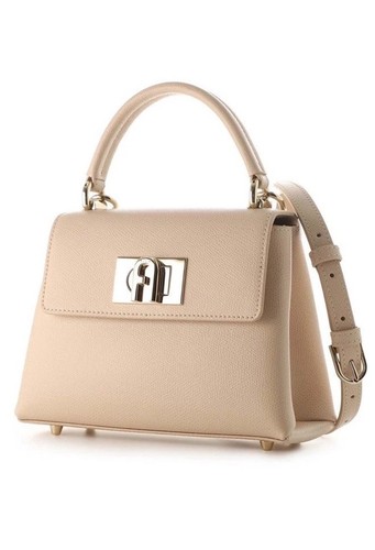 Furla 1927 mini beige satchel - furla,