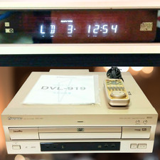 Pioneer DVL-919 DVD LaserDisc LD Lettore CD Combo 96kHz DAC DTS Telecomando G...