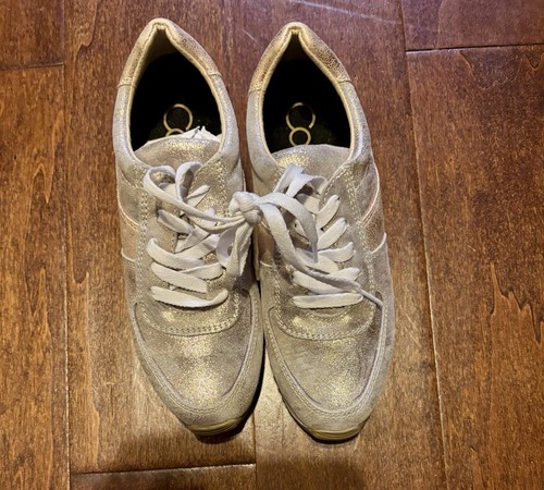 Sneakers cofi plateau oro - sneakers,