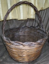 CESTO CON MANICO Funghi Artigianale Tradizionale 