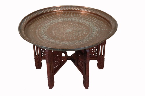 Vassoio antico orientale ø - vassoio,
