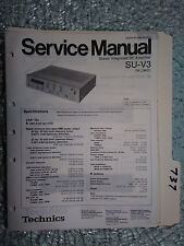 Technics SU-V3 manuale di