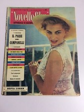 Rivista Novelle Film Sofia Loren Cinema Attori