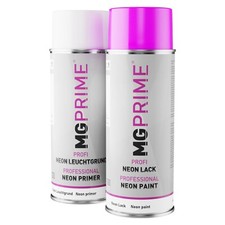 Kit di vernice acrilica professionale neon con fondo luminoso in Rosa neon