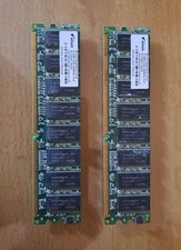 2 schede RAM 512MB DDR-400MHz