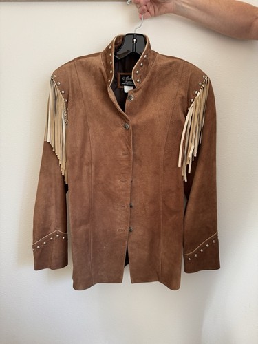 Arella brown leather western - brown,