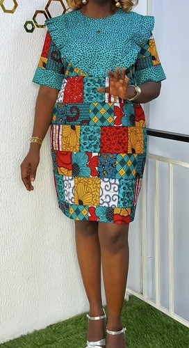 Abito africano ankara - abito,