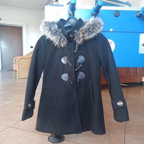Cappotto nero bambina made - nero,