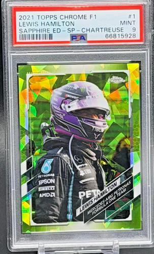 2021 topps chrome sapphire - f1,