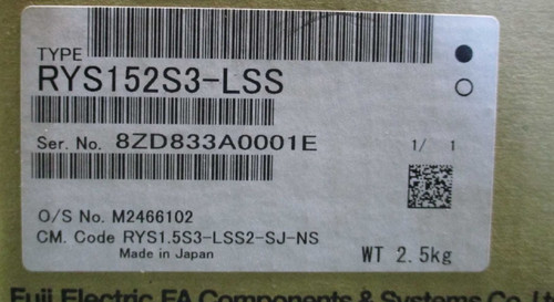 Fuji rys152s3 lss - fuji, rys152s3-lss