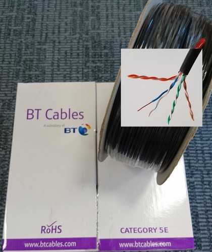 Cavo telefonico 10m cat5e 4 - cat5e,