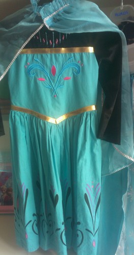 Costume carnevale elsa - costume,