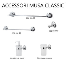 Set 5 pezzi accessori bagno