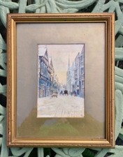 Antico dipinto ad acquerello