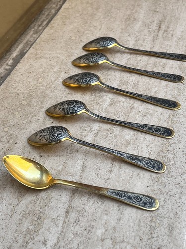 Set cucchiaini argento - cucchiaini,