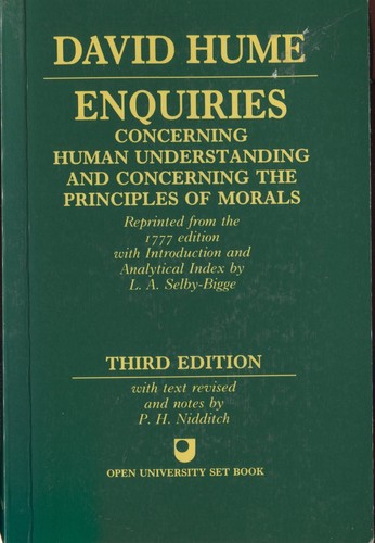 Enquiries concerning human - enquiries,