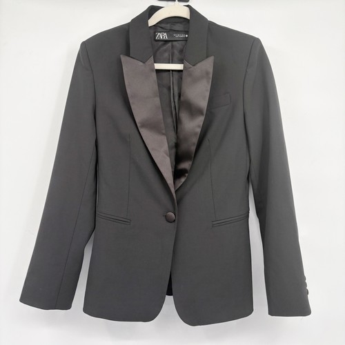 Blazer smoking zara donna nero - blazer,