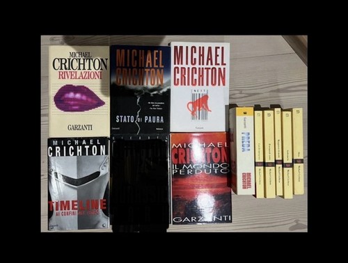Lotto crichton michael libri - ,