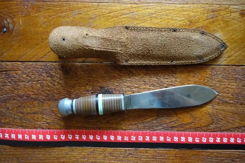 Coltello vero vintage - coltello, caccia