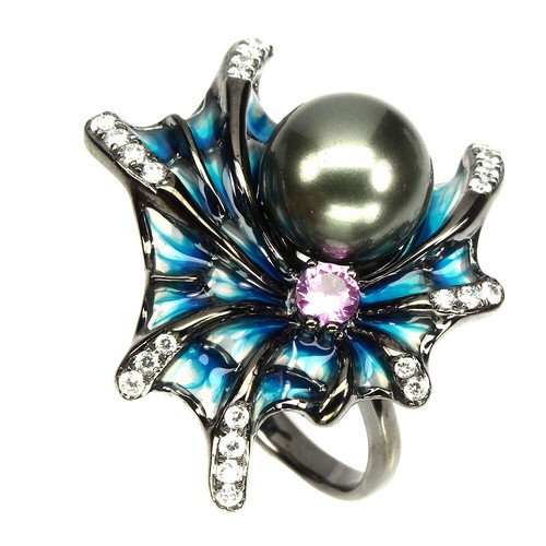 925 anello argento - 925,