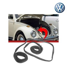 Front Hood Seal Rubber Black