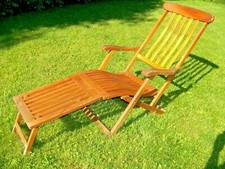 Sedia a sdraio vintage