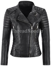 Giacca Da Moto In Vera Pelle