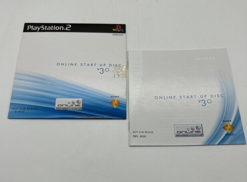 Playstation online start up - playstation, 2